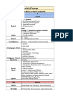 GR - 9 Monthly Planner - XLSX - April - 2023