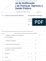 Lista Nacional de Notificação Compulsória de Doenças, Agravos e Eventos de Saúde Pública - Ministério Da Saúde