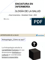 Antropología y Antropología de La Salud