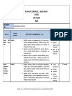 Planificación Anual 4° Básico Orientación