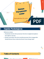 P6-Sistem Persamaan Linier