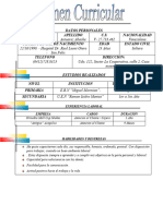 Modelo de Curriculum2