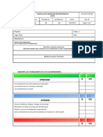 Cartilla de Observacion Preventiva (Cop)