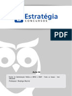 PDF Noções de Administração Pública - Aula 04