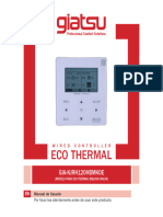 Giatsu Manual de Usuario Ecothermal Espanol