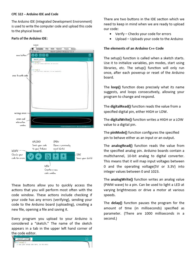 Discussion 4 | PDF | Arduino | Function (Mathematics)