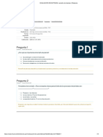 EVALUACIÓN DE ENTRADA - Revisión de Intentos - Distancia