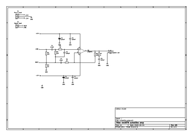 Lm1875 Schematic | PDF