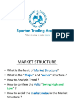 The Secret Behind The Market Structure - Spartan Trading Academy