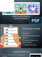 Chapter 3 - Ethics and Criminal Justice Research