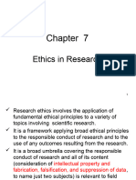 Chapter 7 Ethics in Research