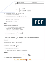 Série d'exercices - Math Suites reelles -  3ème Math (2011-2012) Mr KARMOUS ABDELHAMID
