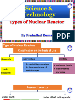 Types of Nuclear Reactor