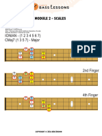 Module 2 Fretboard Diagram