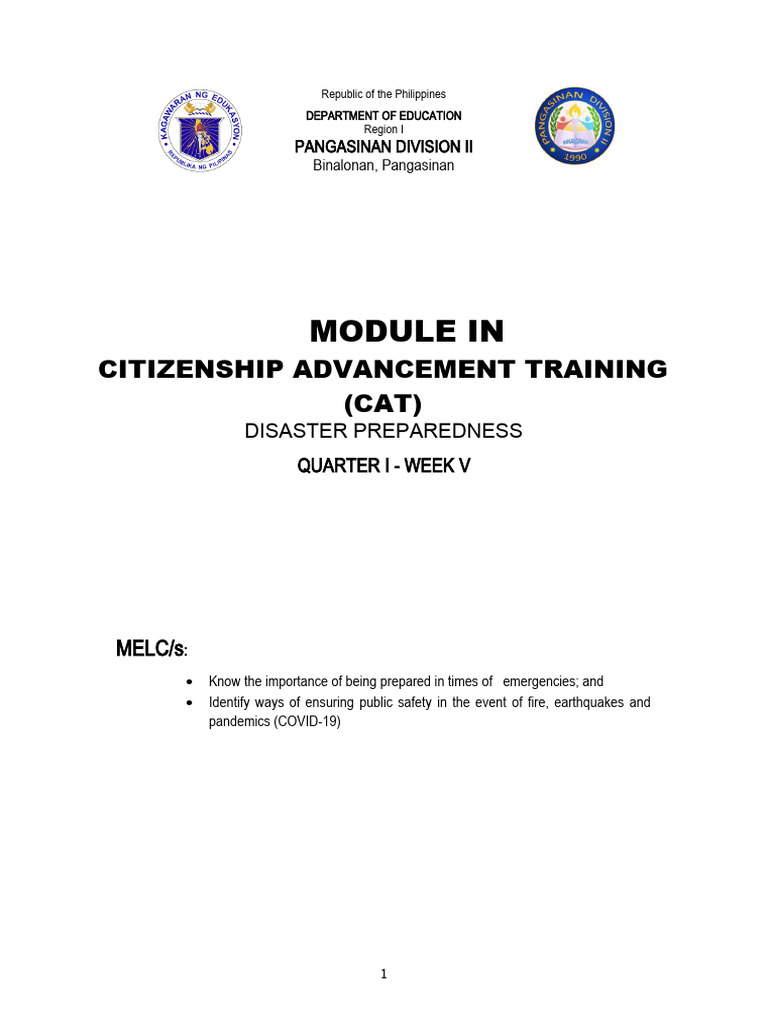 Disaster Preparedness Guide for Filipinos | PDF | Natural Disasters ...