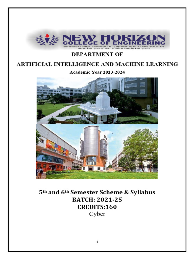 AI & ML Curriculum Overview 2023-24 | PDF | Apache Spark | Engineering