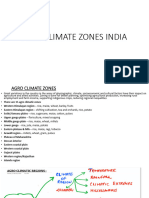 Agroclimatic Zones