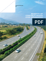 Benefits of Concrete Roads Over Bituminous Roads