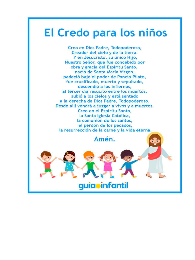 Credo para Niños | PDF