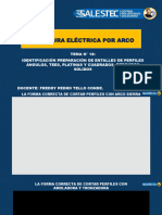 Tema 18° Identificación de Los Entalles de Perfiles Ángulos, Tees, Platinas y Cuadrados, Redondos Sólidos