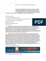 Module 12 The Composition and Function of Blood