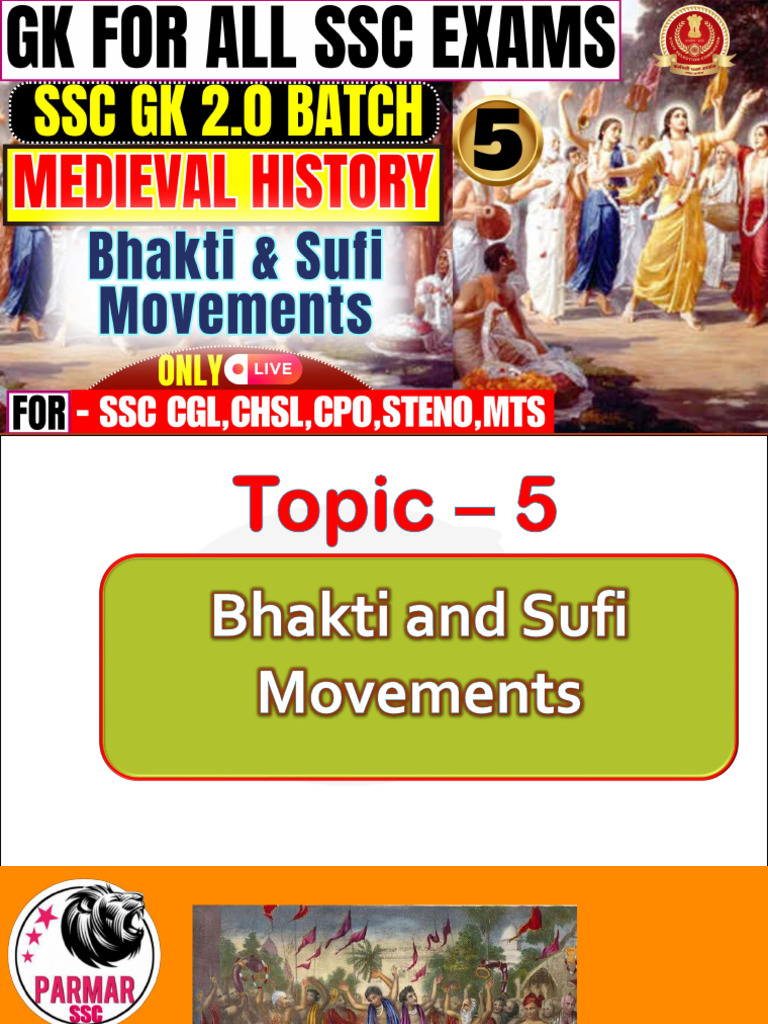 Bhakti & Sufi Movement by Parmar SSC | Download Free PDF | Bhakti ...