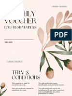 Monthly Voucher Fresh Members