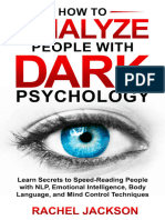 How To Analyze People With Dark Psychology - Rachel Jackson