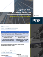 Materi Presentasi - Legalitas Dan Perizinan Berusaha - 20210808