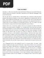 The Connection Between Terminator and The Matrix | PDF | Terminator ...