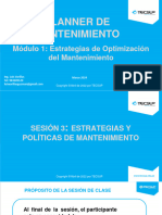 Sesión 3 - Estrategias y Políticas de Mantenimiento - Marzo 2024