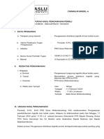 Form A Pengawasan Logistik Desa Widorokandang