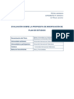 Informe Evaluación Modificación Título 2018