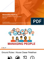 MANAGING PEOPLE - Chapter I Dinamika Kelompok