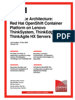 Lenovo Reference Architecture For OpenShift 4.13
