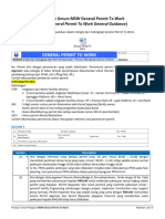 MSW General Permit To Work Guidance