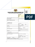 Malaysian Technical Cooperation Programme (MTCP) : Please Affix Passport Photograph