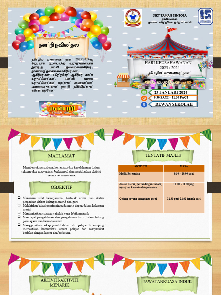 Buku Program Hari Keusahawanan | PDF