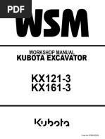 Kubota Excavator U17 3 Alpha Workshop Manual | PDF | Screw | Crane