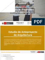 Estudio de Anteproyecto