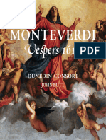 Butt, John (2017) - Liner notes, 'Monteverdi Vespers 1610'