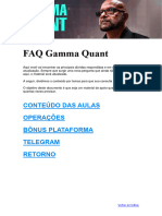 FAQ Gamma Quant