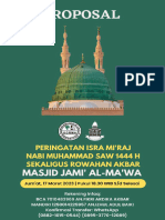 Proposal Isra & Mi'raj 1444H Masjid Jami'e Al Ma'wa