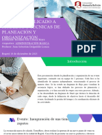 Problema Aplicado A Modelos y Técnicas de Planeación y Organización.