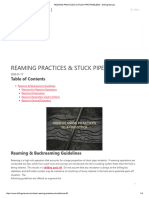REAMING PRACTICES & STUCK PIPE PROBLEMS - Drilling Manual