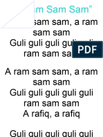 A Ram Sam Sam