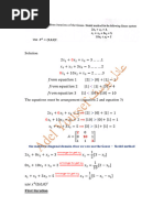 Gauss Seidel Method