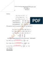 Gauss Seidel Method