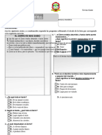 Prueba Diagnóstica 9º Español (2011)