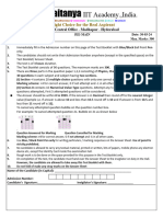 Jee-Main - Q.PAPER C IPL & IPL IC 30-03-24